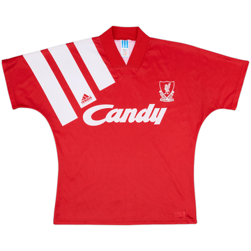 1991-92 Liverpool Home Shirt - 8/10 - (M/L)