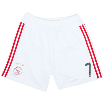 2015-16 Ajax Player Issue Home Shorts #7 - 8/10 - (M)