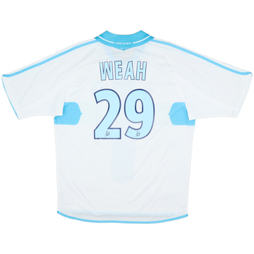 2000-01 Olympique Marseille Home Shirt Weah #29 - 7/10 - (M)