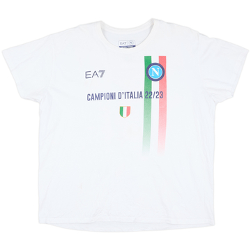 2023 Napoli EA7 Tee - 7/10 - (3XL)