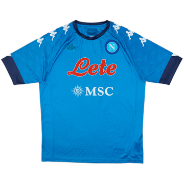 2020-21 Napoli Home Shirt - 4/10 - (L)