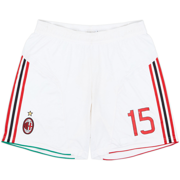 2012-13 AC Milan Player Issue Home Shorts #15 - 5/10 - (L)