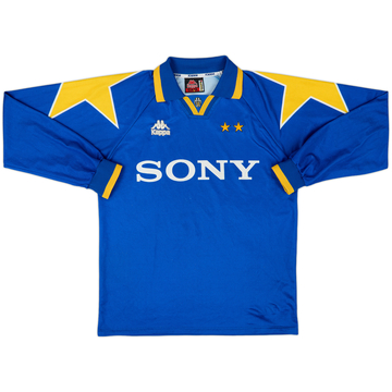 1995-96 Juventus Away L/S Shirt - 5/10 - (L)