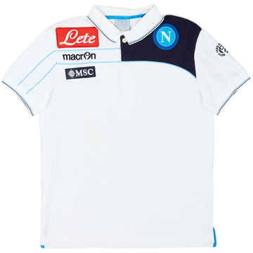 2012-13 Napoli Macron Polo Shirt - 7/10 - (S)