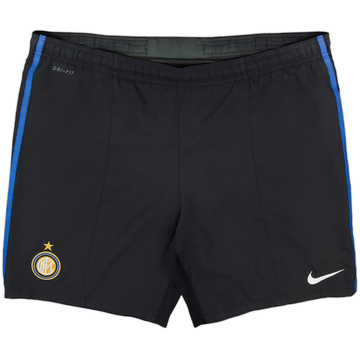 2011-12 Inter Milan Home Shorts - 5/10 - (XL)