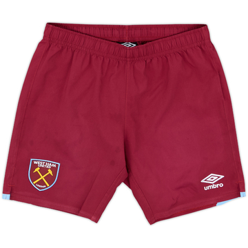 2019-20 West Ham Home Shorts - 8/10 - (M.Boys)
