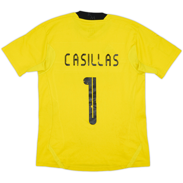 2011-12 Real Madrid GK S/S Shirt Casillas #1 - 6/10 - (L.Boys)