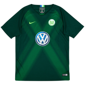 2018-19 Wolfsburg Away Shirt - 8/10 - (XL.Boys)