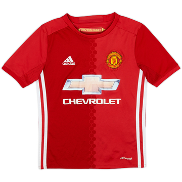 2016-17 Manchester United Home Shirt - 4/10 - (S.Boys)