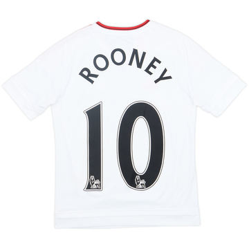 2015-16 Manchester United Away Shirt Rooney #10 - 6/10 - (M.Boys)