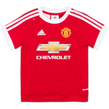 2015-16 Manchester United Home Shirt - 8/10 - (12-18 Months)