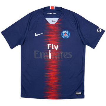 2018-19 Paris Saint-Germain Home Shirt - 4/10 - (M)