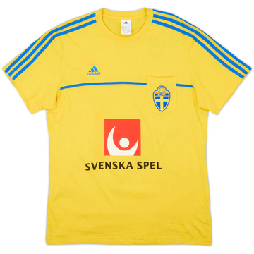 2014-15 Sweden adidas Cotton Tee - 5/10 - (M)