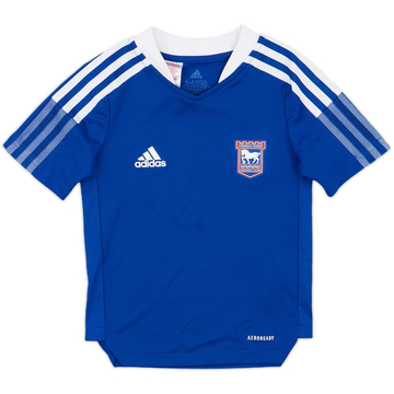 2021-22 Ipswich adidas Training Shirt - 8/10 - (5-6 Years)