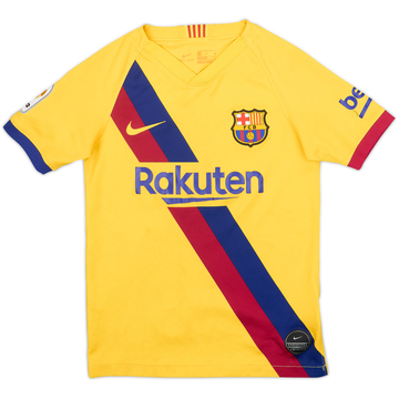 2019-20 Barcelona Away Shirt - 6/10 - (S.Boys)