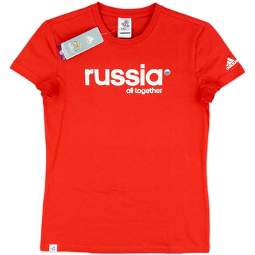 2012 Russia 'Euro 2012' Graphic Tee (Women's S)