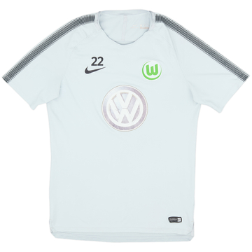 2017-18 Wolfsburg Player Issue Nike Training Shirt #22 - 5/10 - (L)