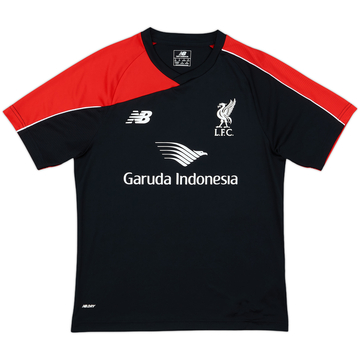 2015-16 Liverpool New Balance Training Shirt - 8/10 - (S)
