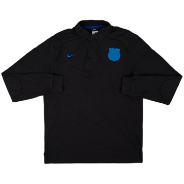 2011-12 Barcelona Nike Polo Sweat Top - 8/10 - (L)