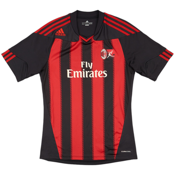 2011-12 AC Milan adidas Youth Camp Training Shirt - 8/10 - (S)
