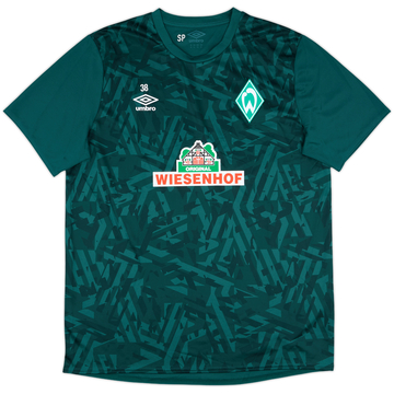 2019-20 Werder Bremen Player Issue Umbro Training Shirt SP38 - 10/10 - (XL)