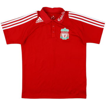 2008-09 Liverpool adidas Polo Shirt - 8/10 - (L.Boys)
