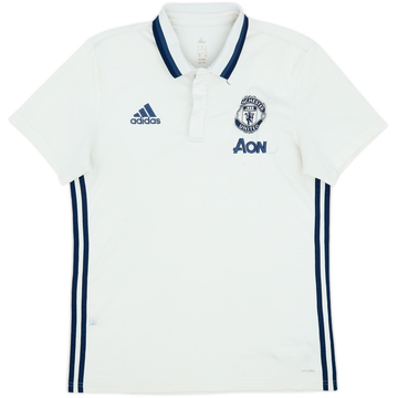 2016-17 Manchester United adidas Polo Shirt - 5/10 - (L)