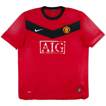 2009-10 Manchester United Home Shirt - 3/10 - (XL)