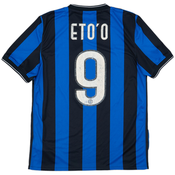2009-10 Inter Milan Home Shirt Eto'o #9 - 4/10 - (M)