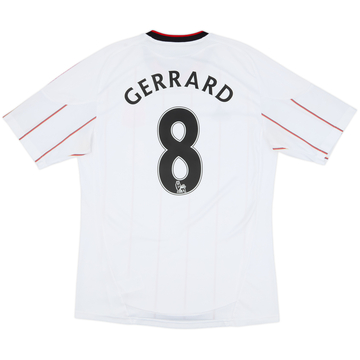 2010-11 Liverpool Away Shirt Gerrard #8 - 6/10 - (M)