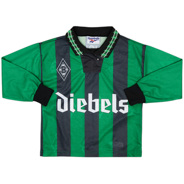 1995-96 Borussia Monchengladbach Away L/S Shirt - 8/10 - (S.Boys)