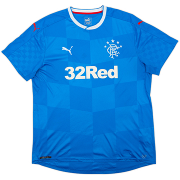 2016-18 Rangers Home Shirt - 8/10 - (XXL)