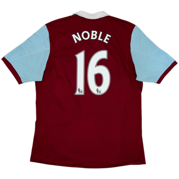 2013-14 West Ham Home Shirt Noble #16 - 5/10 - (XL)