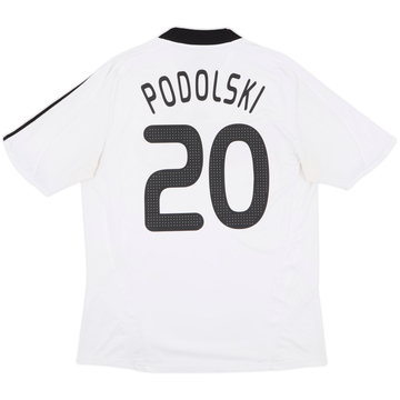 2008-09 Germany Home Shirt Podolski #20 - 5/10 - (L)