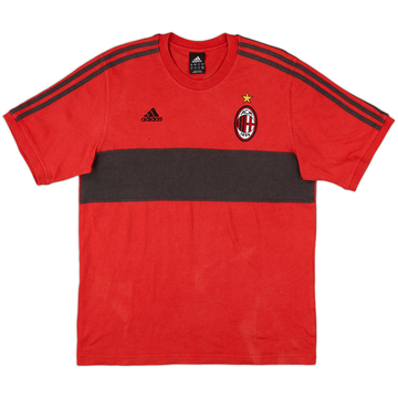 2005-06 AC Milan adidas Cotton Tee - 8/10 - (M)