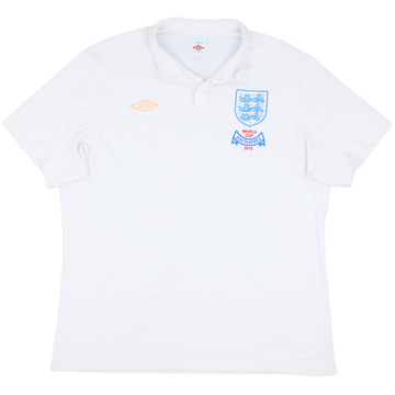 2009-10 England 'South Africa' Home Shirt - 5/10 - (XL)