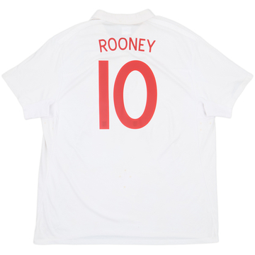 2009-10 England Home Shirt Rooney #10 - 6/10 - (3XL)