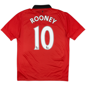 2013-14 Manchester United Home Shirt Rooney #10 - 5/10 - (M)