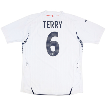 2007-09 England Home Shirt Terry #6 - 4/10 - (L)