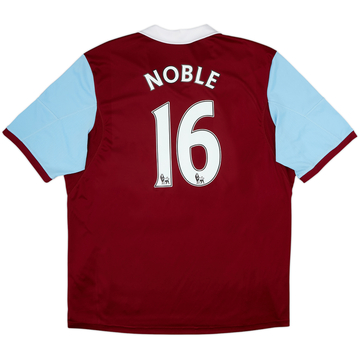 2013-14 West Ham Home Shirt Noble #16 - 9/10 - (XXL)