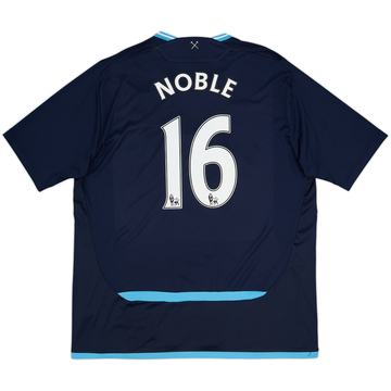 2009-10 West Ham Away Shirt Noble #16 - 8/10 - (XL)
