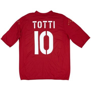 2003-04 Roma Home Shirt Totti #10 - 6/10 - (XL)