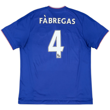 2015-16 Chelsea Home Shirt Fabregas #4 - 8/10 - (XL)