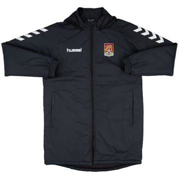 2020-21 Northampton Town Hummel Padded Bench Coat - 6/10 - (M)