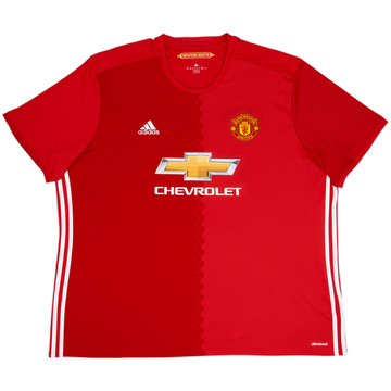 2016-17 Manchester United Home Shirt - 5/10 - (3XL)