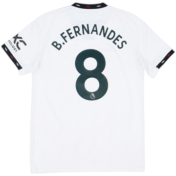2022-23 Manchester United Away Shirt B.Fernandes #8 - 7/10 - (M)