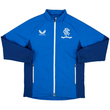 2022-23 Rangers Castore Padded Bench Coat - 7/10 - (S)