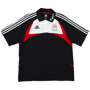 2007-08 Liverpool adidas Polo Shirt - 7/10 - (L/XL)