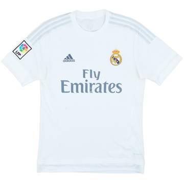 2015-16 Real Madrid Home Shirt - 5/10 - (S)
