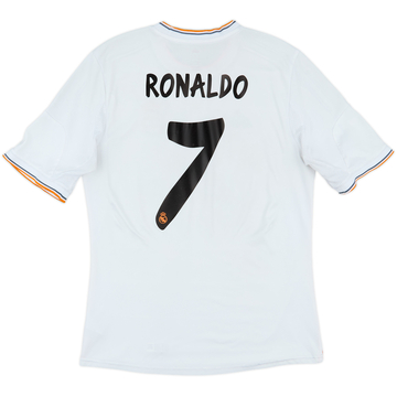 2013-14 Real Madrid Home Shirt Ronaldo #7 - 6/10 - (L)